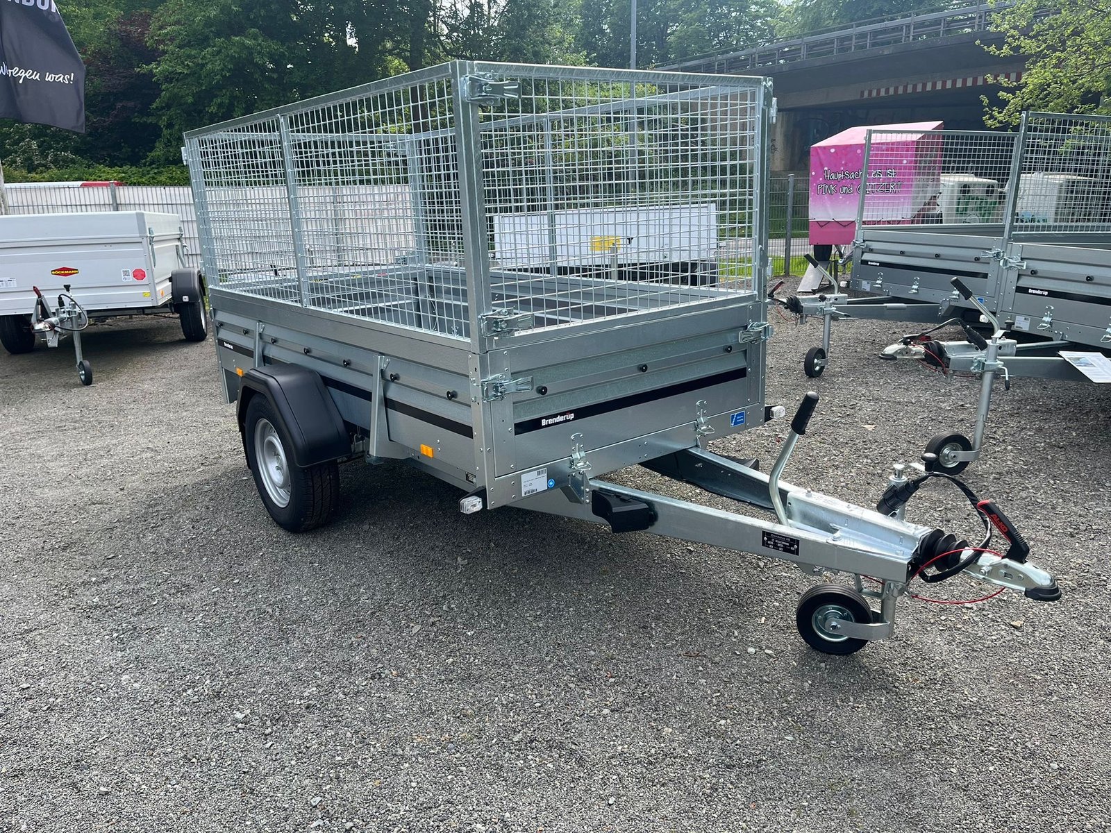 Brenderup 2260 SB - 1300 kg Anhänger Brenderup 2260 SB 1300 kg mit Aufsatz – Bild 1